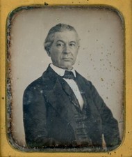 Unidentified Older Gentleman (1/6 Plate Daguerreotype) picture