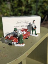 Department 56 Snow Village Service With A Smile 54865 NOS NIB picture
