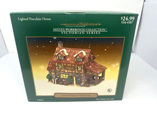 Santas Workbench Granny Smith's Orchard Lighted Porcelain House Victorian Series picture
