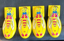 Vintage Original US Metal Toy MFG CO “DAPPER CRICKET” TIN CLICKER. 4 total picture