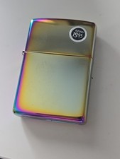 Zippo 2002 Rainbow Iridescent Metallic Spectrum New In Original Box, & Sleeve  picture
