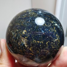 293g WOW Natural Rare Pietrsite Crystal ball Quartz Sphere Healing picture