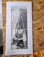 Vintage 1950 Daytona Beach North Turn Racing Aerial Photo picture