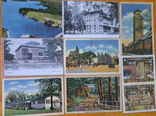 Lot of 8      ILLINOIS      Vintage  Postcards            ca.1900's-1940's picture