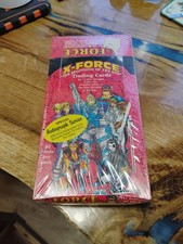 ​1991 Comic Marvel X-Force Trading Card Box Factory Sealed Autograph Series Look picture