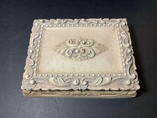Vintage Syroco Wood Molded Dresser or Trinket Box Syracuse NY picture