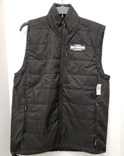 Disney Half Marathon runDisney 2025 Black Puffer Full Zip Vest Packable Medium picture