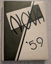 1959 Novato CA High School Yearbook 