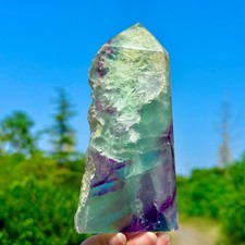 1.26LB Rare Natural Fluorite Quartz Crystal Freeform Mineral Specimen Healing picture