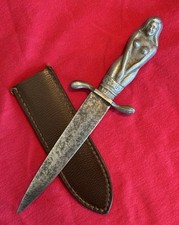 VINTAGE VALOR 102-A - JAPAN NUDE GIRL RARE DAGGER picture