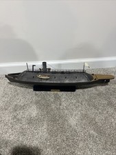 Rare 24” CSS Virginia 1862 Resin Replica Civil War Model Ship B1 picture