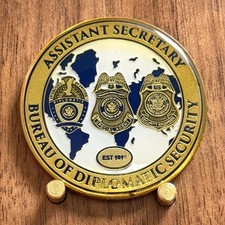 Bureau of Diplomatic Security US Department of State Challenge Coin  1#39 picture
