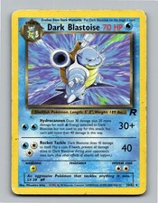 Dark Blastoise 20/82 Team Rocket Unlimited R HP picture