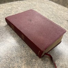 RSV 1962 HOLY BIBLE Holman Red (water Damage But Still Readable) picture