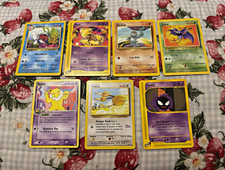 7 Card Vintage Pokemon Lot picture