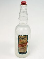 VTG Professional Bottle BAKER'S LATHERNIST Shampoo Hal Collins Company Dallas TX picture