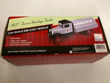 NEW 2012 TEXACO 1931 HAWKEYE TANKER TRUCK #29 IN THE SERIES SPECIAL picture