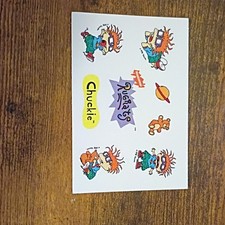 Nickelodeon Rugrats Chuckie Finster Sticker Sheet, Multicolor Paper, English picture