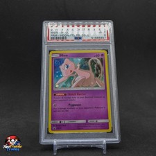 Mew SM215 Hidden Fates Black Star Promo HD Galaxy SWIRL Pokemon PSA 9 picture