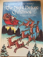 Vintage 1970s Hallmark The Night Before Christmas Pop-Up Book Clement C Moore picture
