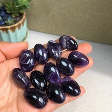12pcs Natural Dream Amethyst semi-precious purple Crystal specimens 102g A6008 picture