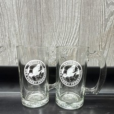 NWTF Glass Mugs National Wild Turkey Federation Set of 2 picture