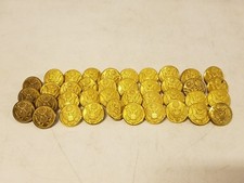 Vintage/Antique Lot of 39 Army Uniform Buttons (31)Waterbury Button Co. picture