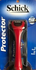 1999 ORIGINAL Vintage Schick Protector handle with TWO Cartridges picture