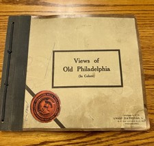 1908 Views of Old Philadelphia In Colors Founders Week 225th Anniv Union Nat Ban picture