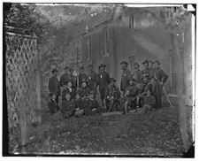Warrenton Virginia 1863 Maj. Gen. Alfred Pleasonton Civil War Staff Portrait picture