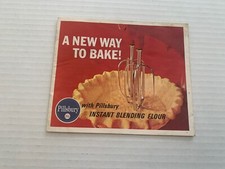 Vintage Pillsbury Booklet Cooking Recipes Ephemera Desserts Pie Cake 13 Pages picture