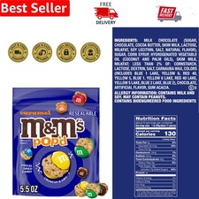 Delightful 5.5 Oz Resealable Pop'd Caramel Crunchy Chocolate Treats picture