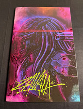 FAME: Arnold Schwarzenegger #1 Signed Martin Zavala Spot Foil Variant 113/200 picture