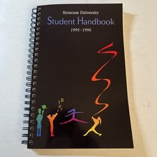 Vintage Syracuse University Student Handbook 1995-96 New - Clean picture
