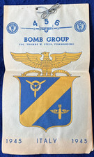WWII 456th Bomb Group History Original 1945 Photo Mission Calendar 456th BG picture