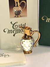 New Swarovski Crystal Memories Pitcher Decanter 9460 000 028 In Box With Cert picture