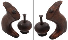 Orig. Handle, Knob & Screws for Early Stanley No. 35 Transitional -mjdtoolparts picture