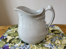 Antique J. W. Pankhurst Ironstone Pitcher 8.5