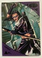2019 Upper Deck Marvel Premier Hawkeye Kate Bishop 1/1 Black One Of One picture