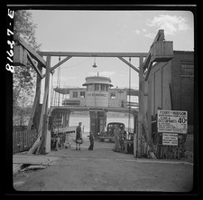 Photo:Hudson New York Athens New York Ferry Landing 1941 car ferry picture