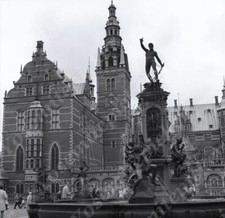 a16 Original Negative 1970  Frederiksborg Castle / Fountain Statue 594a picture