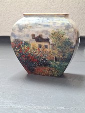 Goebel Artis Orbis Claude Monet La Maison De L’artist Limited Ed Signed Vase 6” picture