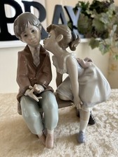 Lladro #7635 Ten & Growing NEW 1995 Society Piece Mint Condition Fast Shipping picture