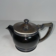 1930 International Silver Co Teapot- Central Park Casino NYC- Silver Soldered picture