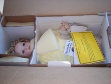 1998 the Danbury Mint Morton Salt Umbrella Girl Doll NEW opened box picture