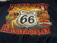 Harley-Davidson Motorcycles Size 2xl Duke City Route 66 Albuquerque, NM picture