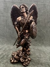 Top Collection Archangel St. Michael Statue Michael Archangel of Heaven Defender picture