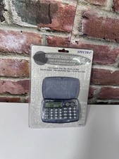 Vintage Spectra EPB-25 Translucent Pocket Databank Calculator NOS Sealed picture