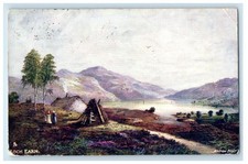1904 Loch Earn Scotch Andrew Blair Art Oilette Tuck Posted Postcard picture