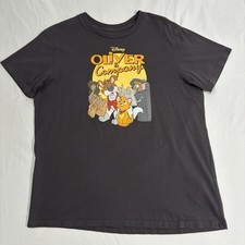 Disney Parks Oliver And Company Graphic T-shirt Adult Unisex ✅ Size Large LG picture